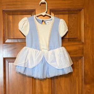 GAP Cinderella Kids Costume Dress in Light Blue and White